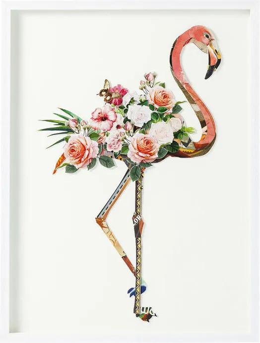 Kare Design Flamingo 3D Collage Flamingo