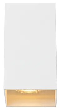 Design vierkante wandlamp wit - Sabbir