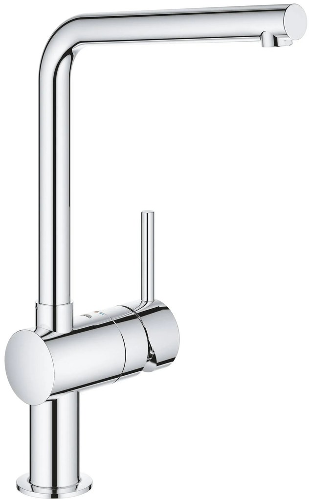 Grohe Minta keukenkraan met L-uitloop chroom