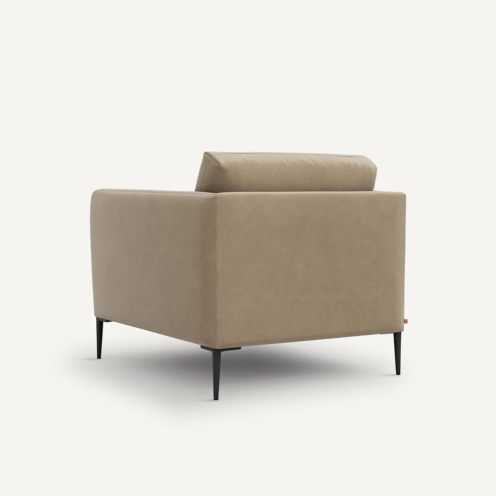 Fauteuil in fluweel, Oscar design E. Gallina