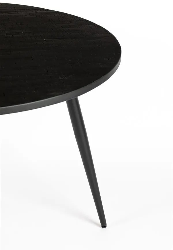 House of Rebels Eettafel - Levi - 110 cm - Zwart - House of Rebels