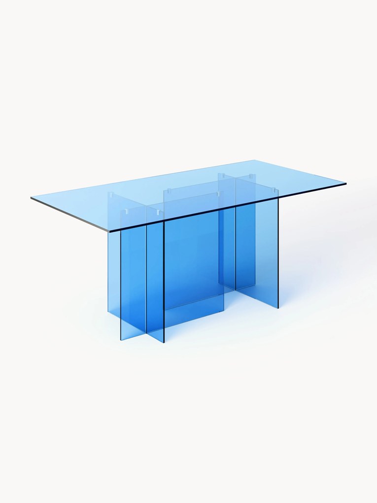 Glazen eettafel Anouk, in verschillende formaten
