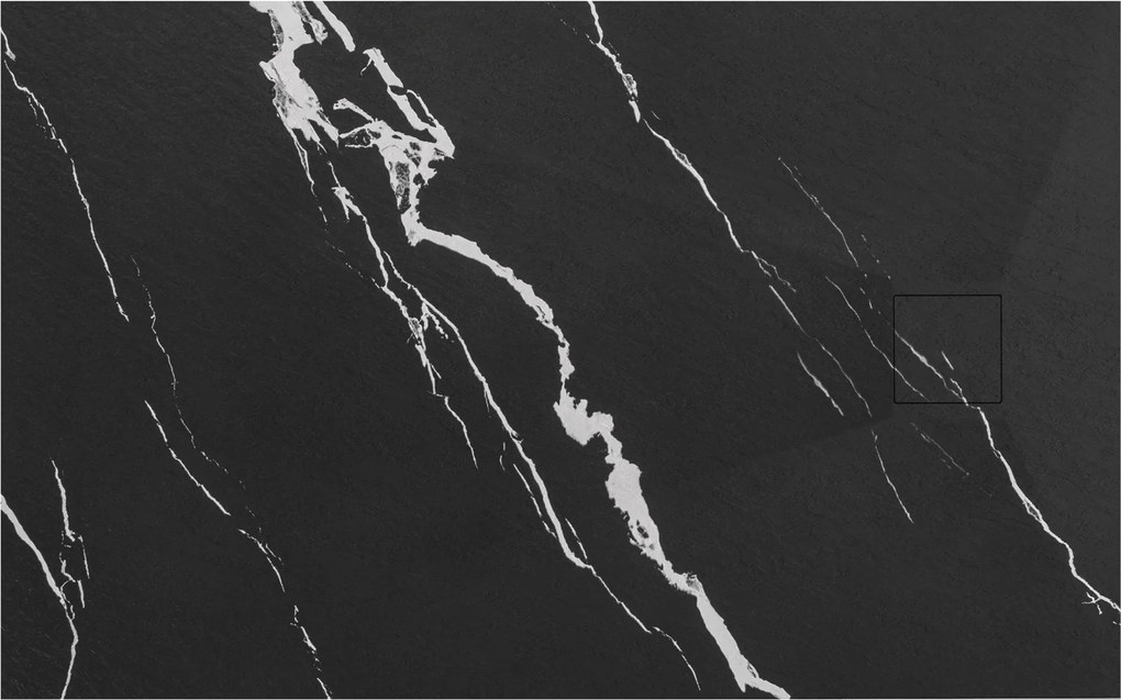 Douchebak Rea Magnum CARRARA BLACK 80x100