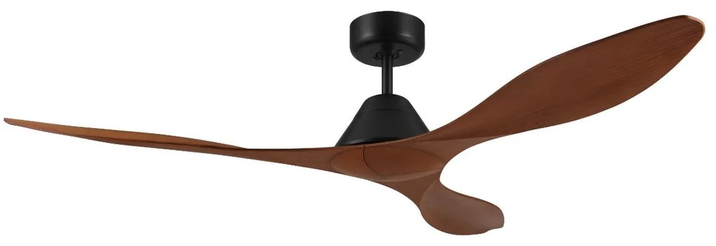 EGLO Antibes 35072 | Plafondventilator 132CM Zwart/Teak