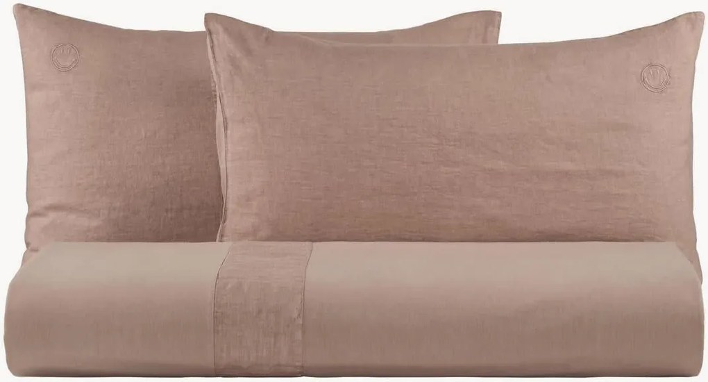 Katoenen beddengoedset Smiley Face