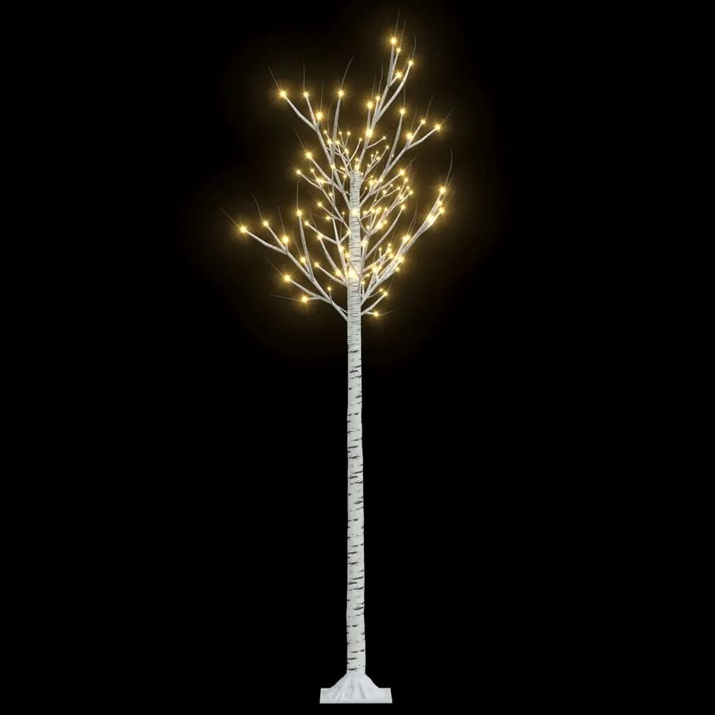 vidaXL Kerstboom wilg met 180 LED's binnen en buiten 1,8 m warmwit