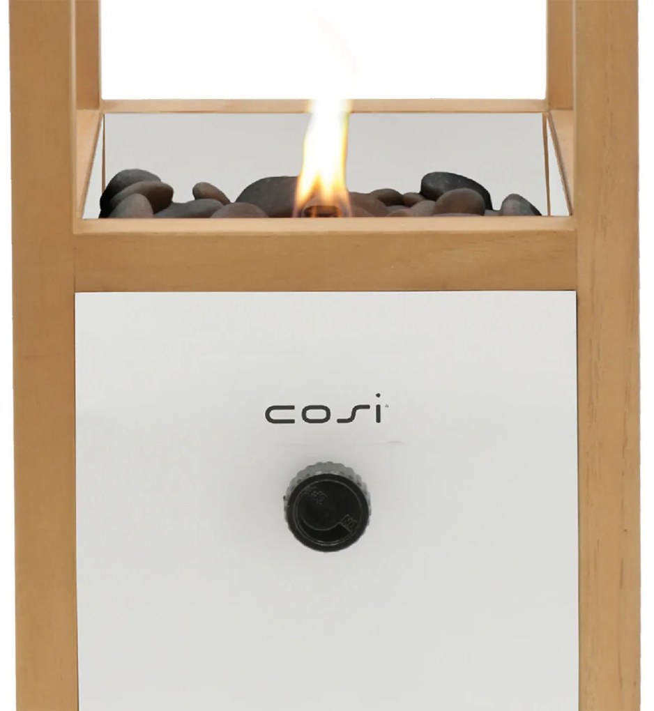 Cosi Fires - Cosiscoop Urban white - gaslantaarn