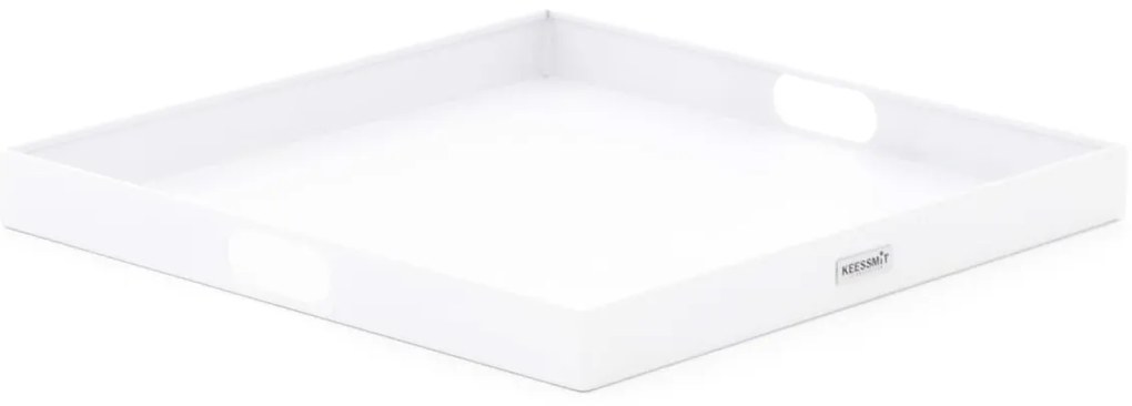 Dienblad voor buiten en binnen  | Manifesto  | Aluminium | Wit | 50x50cm | Kees Smit Tuinmeubelen