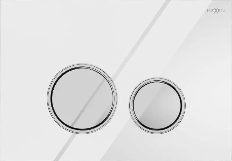 Mexen Fenix 06 spoelknop, wit - 600620