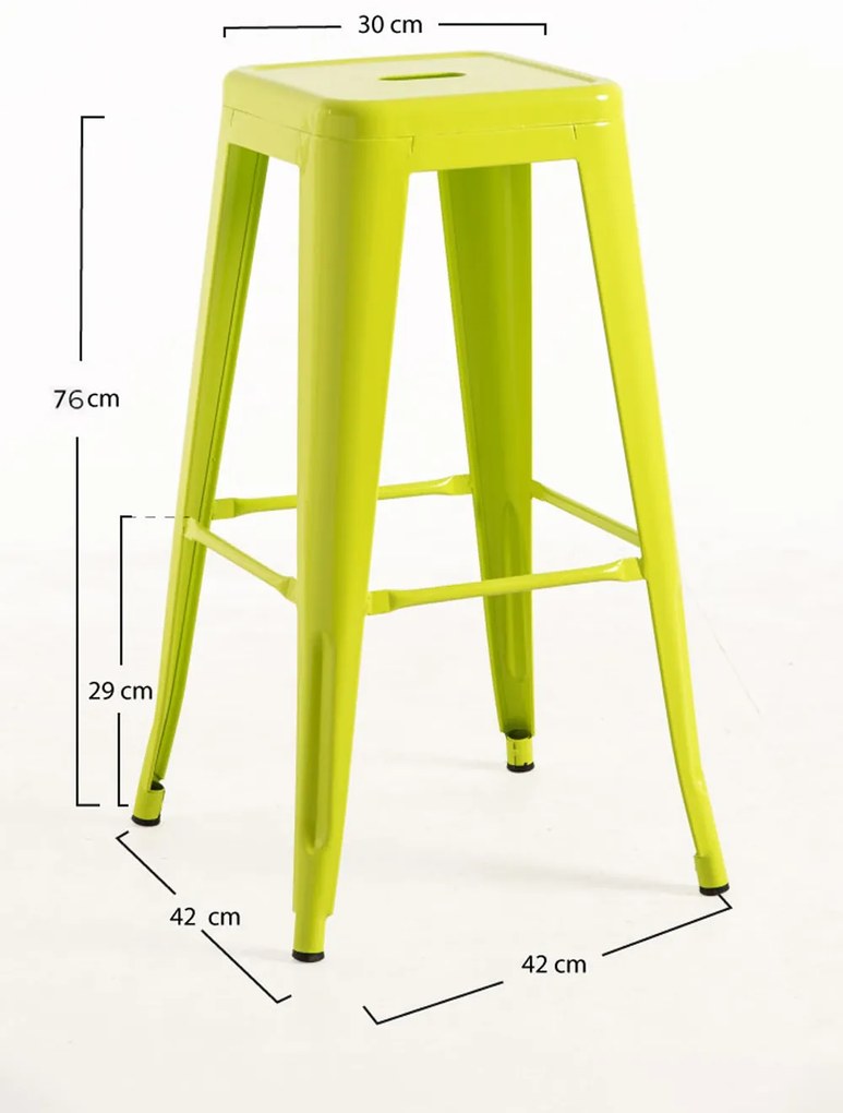 Set 4 hoge Torix krukken