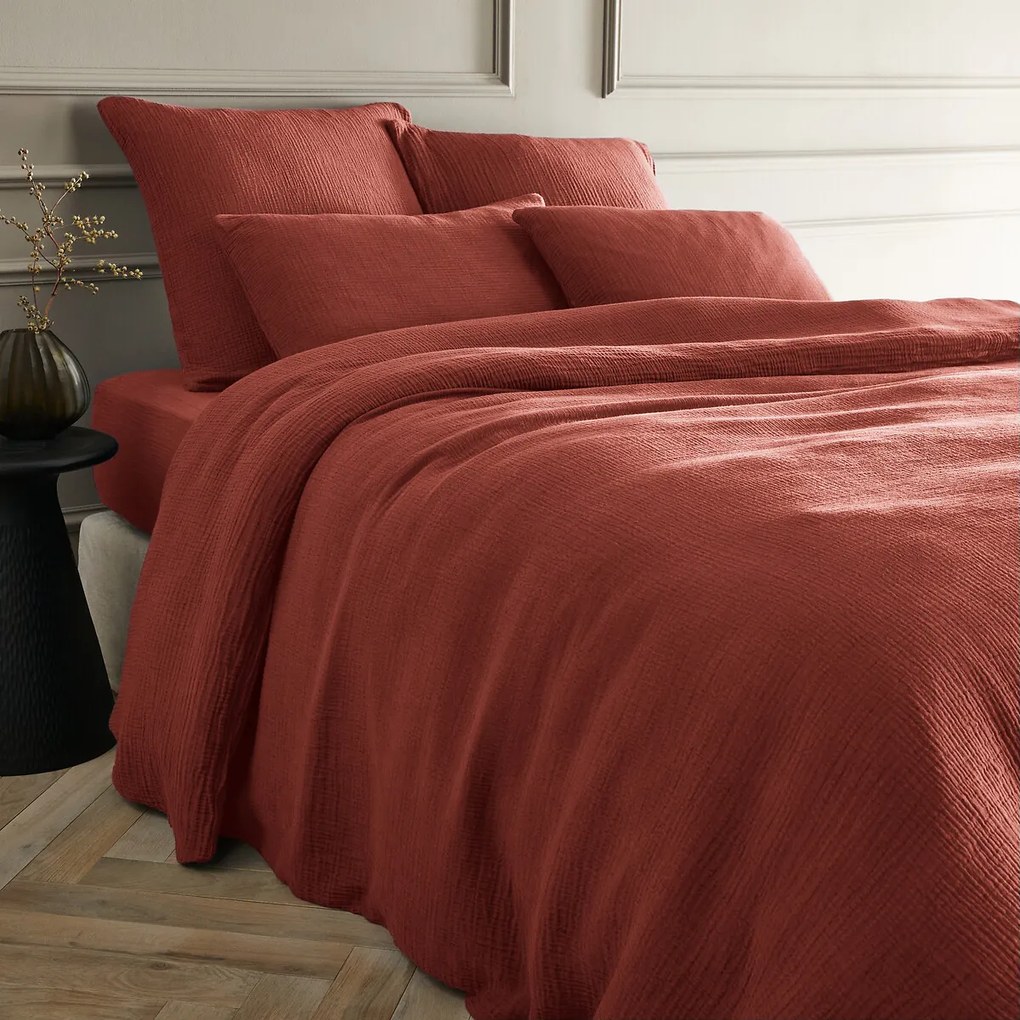 Dekbedovertrek in biologisch tetra, Yafa