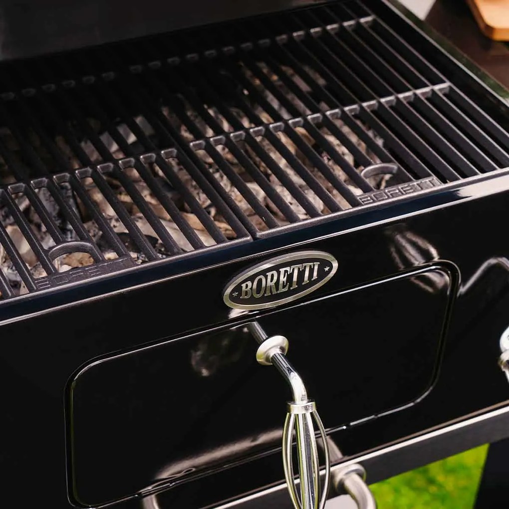 Boretti Carbone houtskoolbarbecue 2.0 met beschermhoes