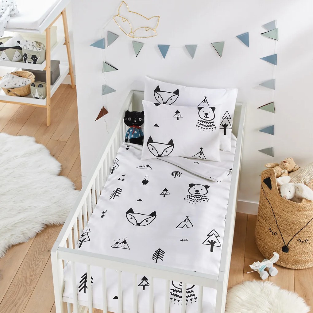 Dekbedovertrek baby, Forest Camp