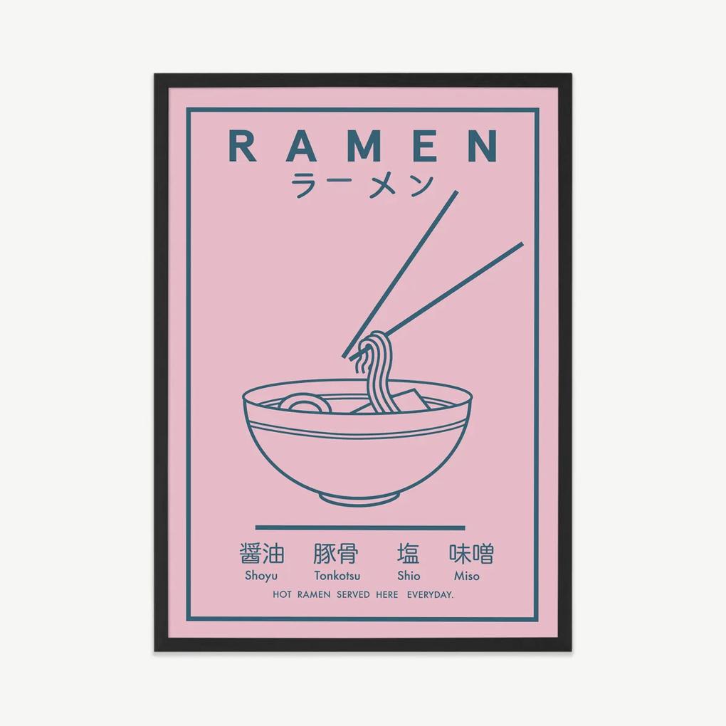 Violet Studio, 'Ramen Food Poster', ingelijste print, A2