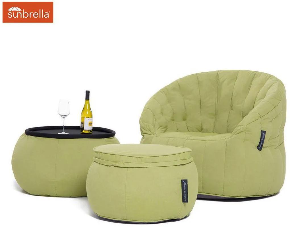 Ambient Lounge Outdoor Designer Set Contempo Package - Limespa Sunbrella