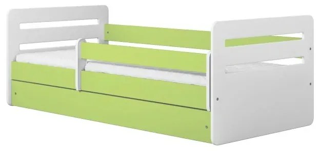 Peuter Groente Eenpersoonsbed Kami - Voor kinderen Kinderen Peuter Junior 5056231741828 Children's Beds Home, 140x80, Ja, Matras van schuim/latex van
