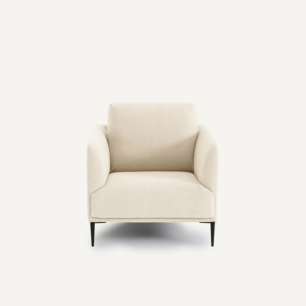 Fauteuil, van gerecycled chenille, OSCAR, ontwerp door Emmanuel Gallina