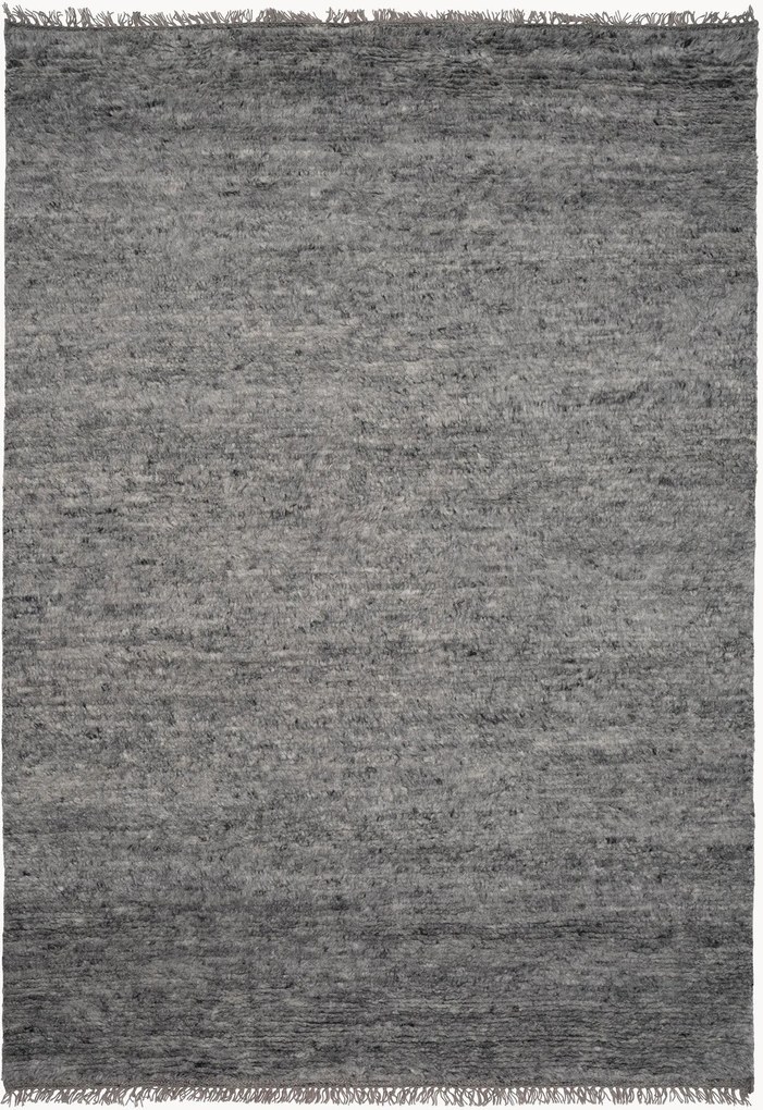 Handgemaakt hoogpolig wollen vloerkleed Soft Savannah