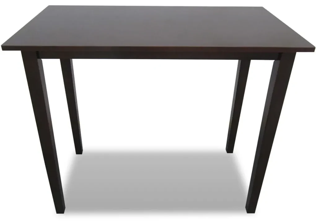 vidaXL Bartafel hout bruin