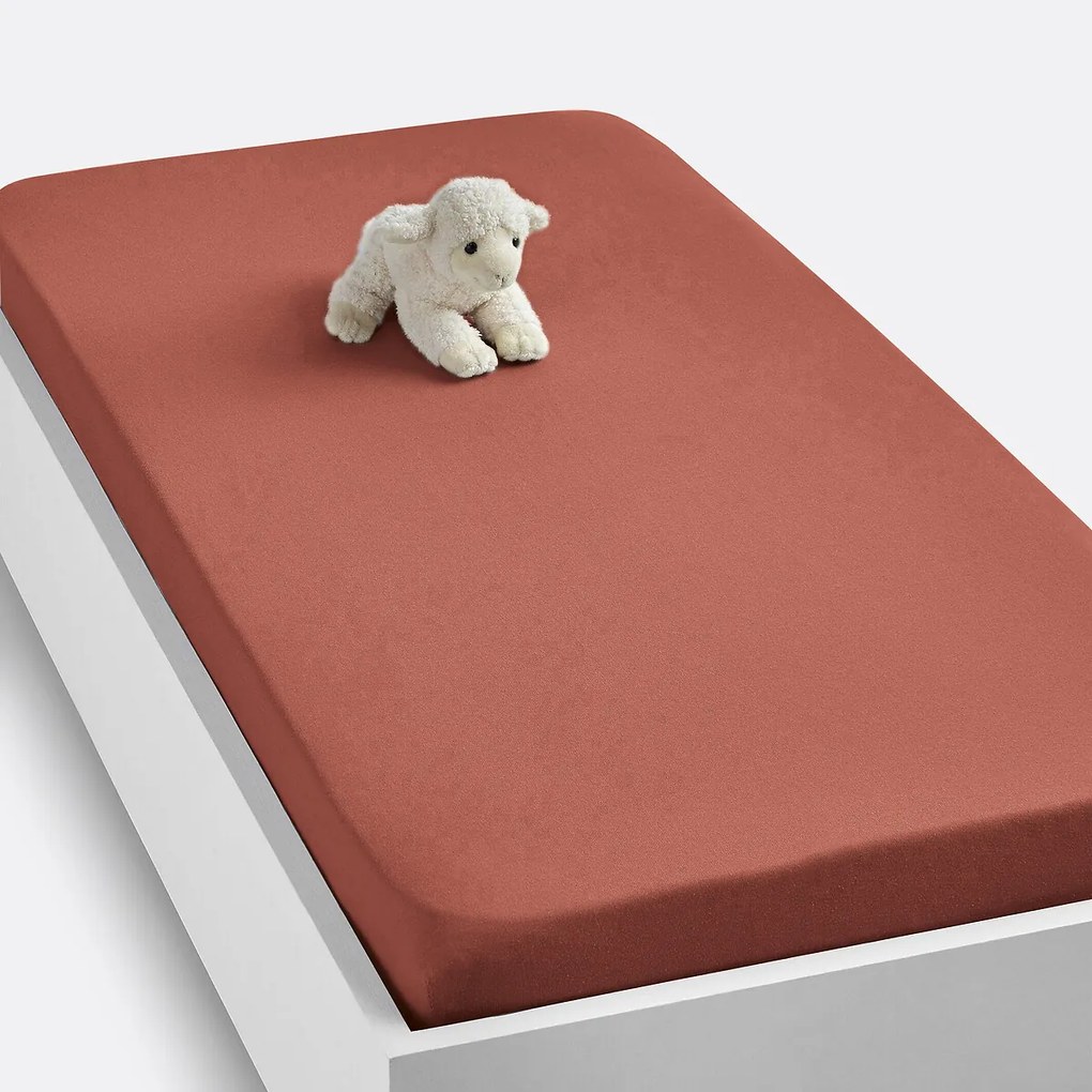 Hoeslaken babybed in effen jersey, Scenario