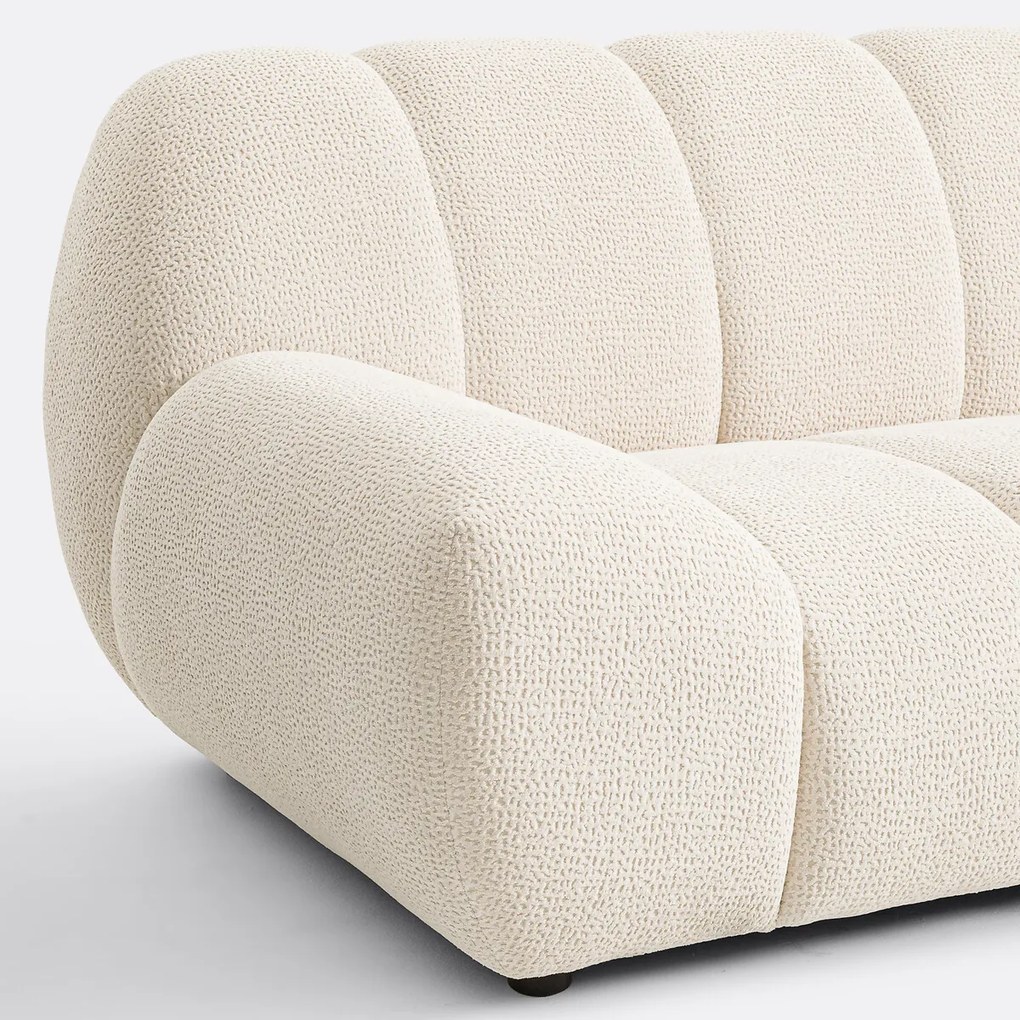 XL fauteuil, reliëfstof, Nuria