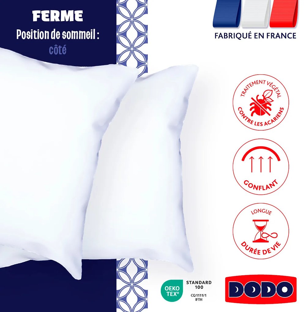 Hoofdkussen FERM- Stevig&Anti-mijt