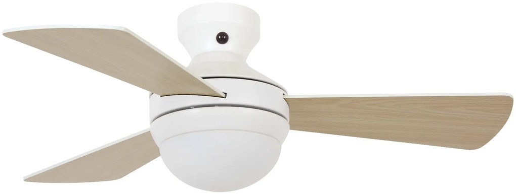 Beacon Airlie Hugger Plafondventilator 92cm White/Eik 512309