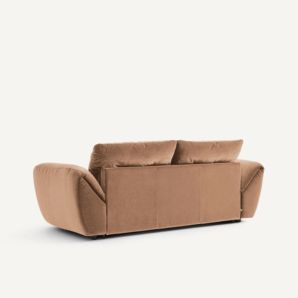 Omvormbare 3-zitsbank van fluweel Edgar