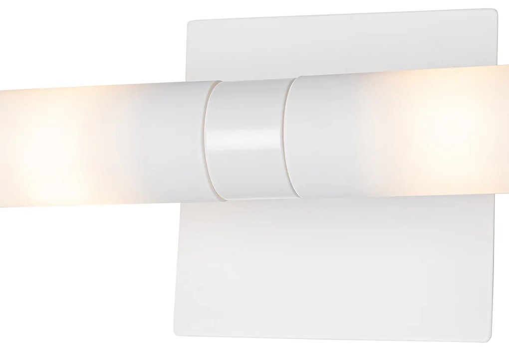 Moderne badkamer wandlamp wit IP44 2-lichts - Bath Modern G9 IP44 Lamp