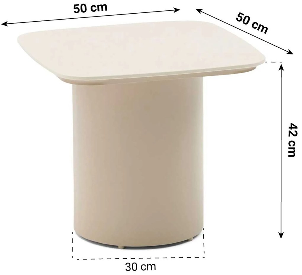 Stoel en Bank Loungeset 5 personen Aluminium/rope Zand/Beige  Coco Vinci/Ronda