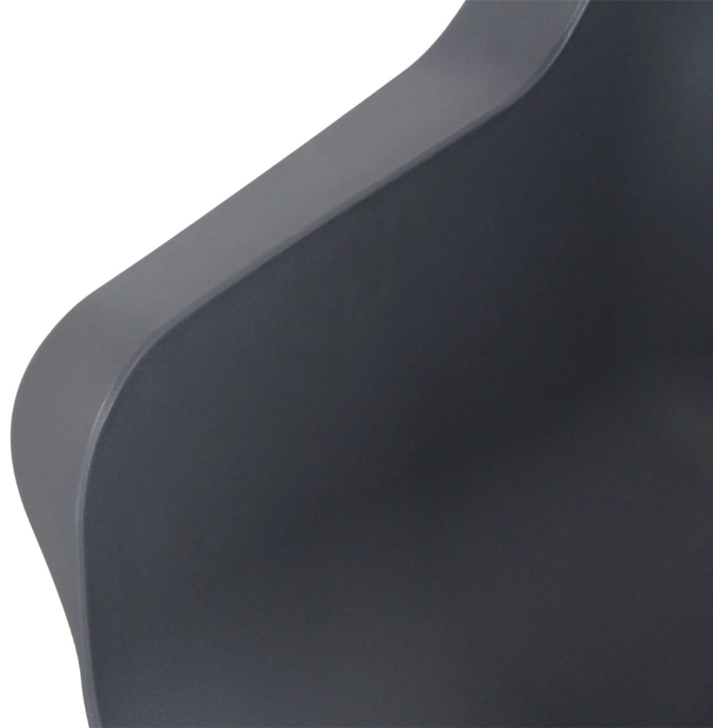 Tuinstoel Kunststof Zwart Hartman Sophie Element carbon - met gratis kussen