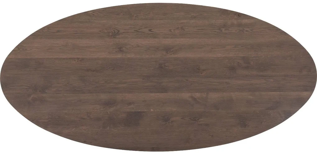 Goossens Excellent Eettafel Mente, Ovaal 280 x 130 cm