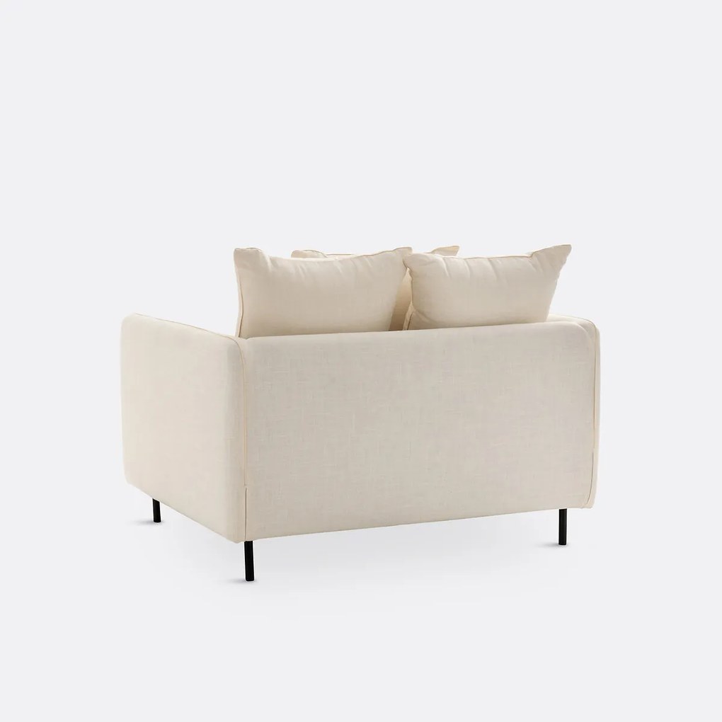 Fauteuil XL linnen/viscose, Ivete