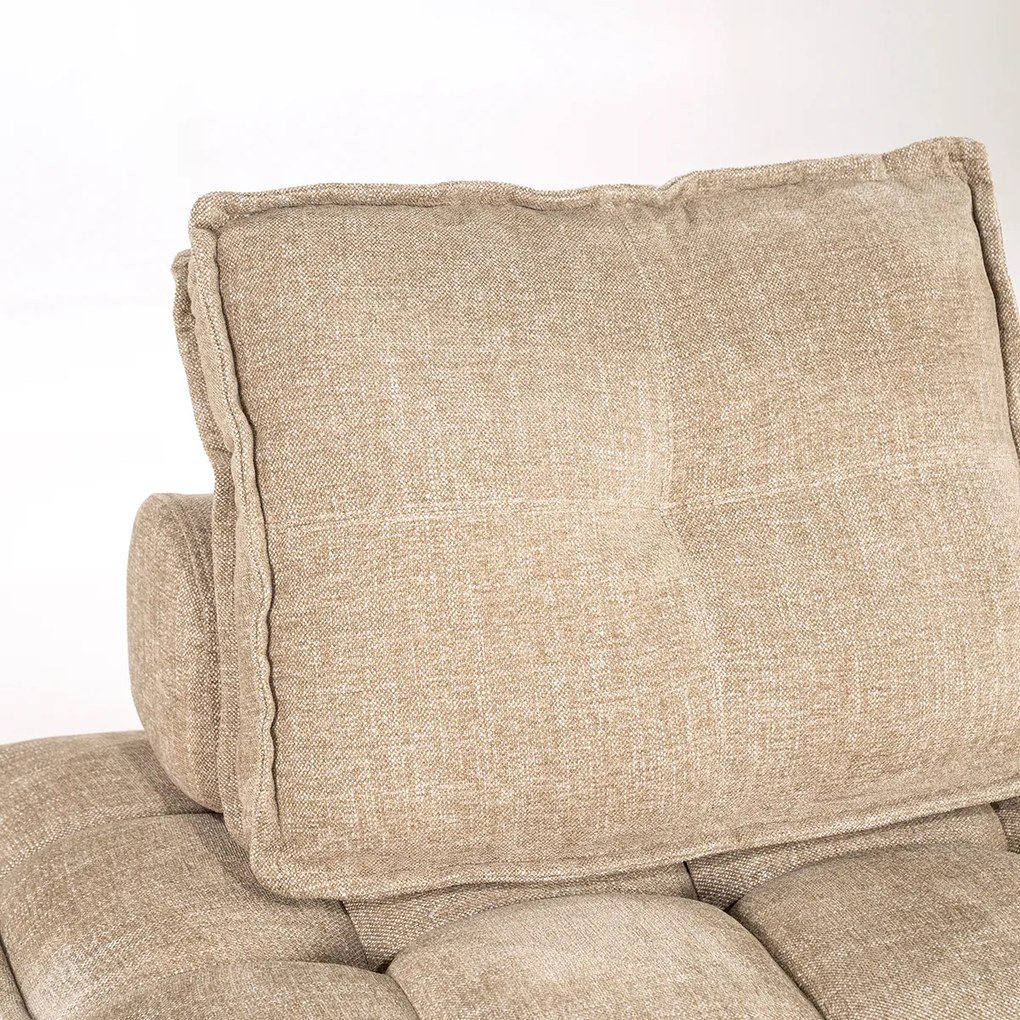 Kussen Fauteuil Taupe