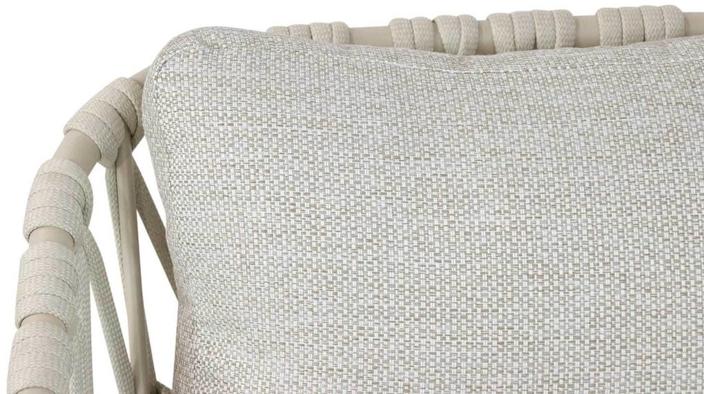 Stoel en Bank Loungeset 5 personen Rope Taupe Coco Barcelona