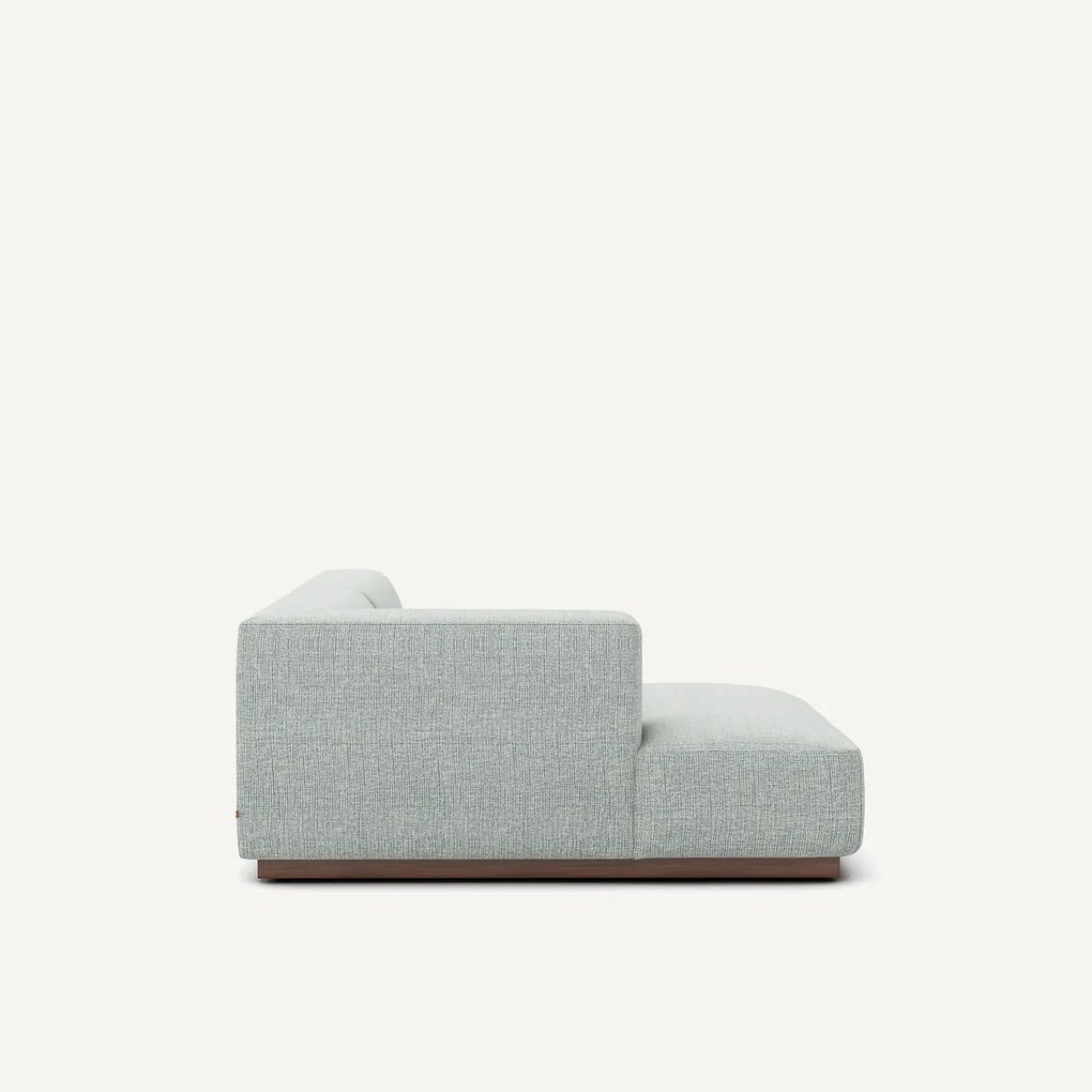 Linkse hoekbank in gespikkelde stof, Jacopo