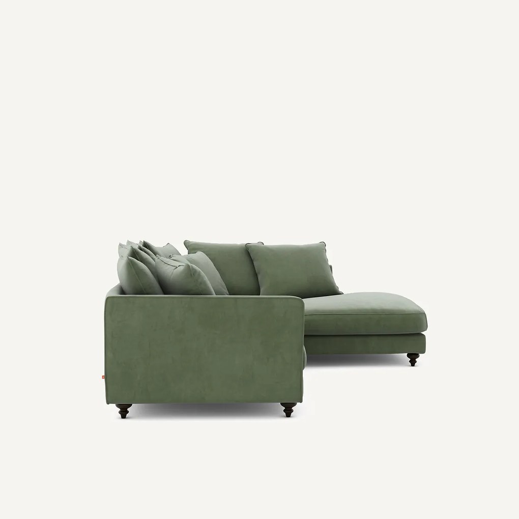 Fluwelen hoekslaapbank, Lazare