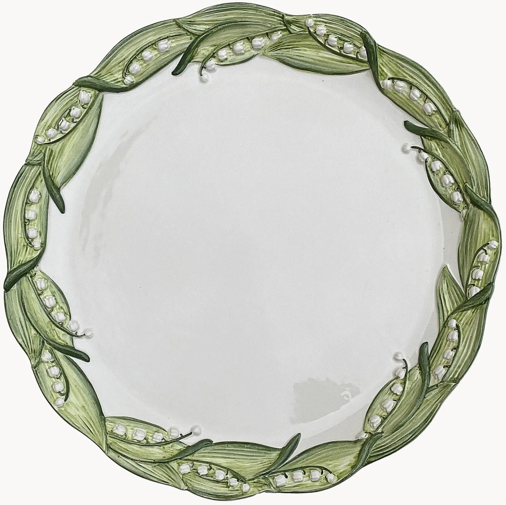 Handbeschilderd onderbord Lily of the Valley