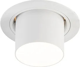 Smart inbouwspot wit kantelbaar incl. wifi GU10 - Installa