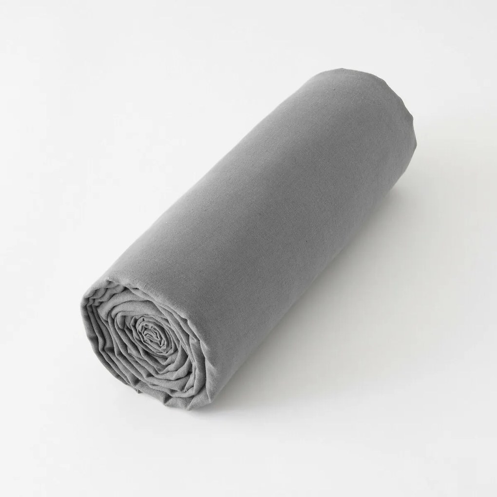 Hoeslaken in gewassen linnen, Elina