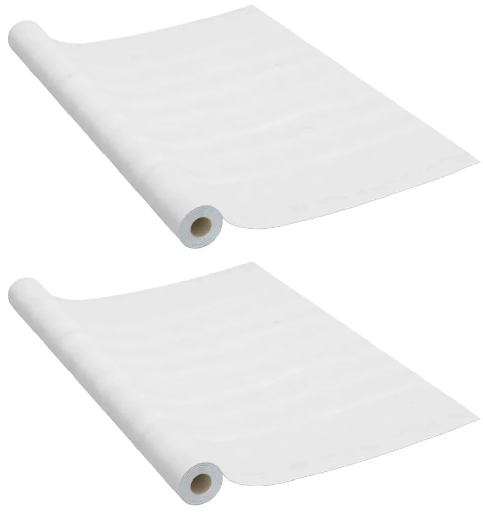 vidaXL Meubelfolies zelfklevend 2 st 500x90 cm PVC withoutkleurig