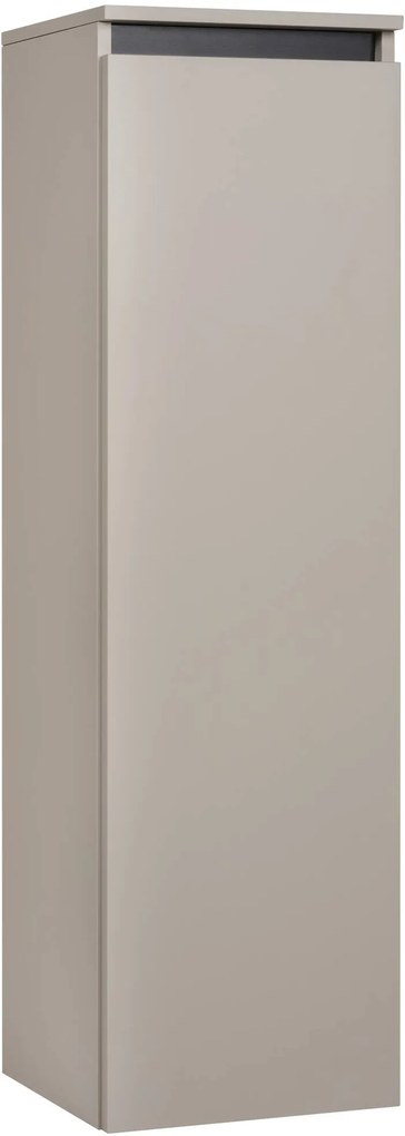 Saqu Gaia halfhoge kast rechts 35x34x120cm mat greige