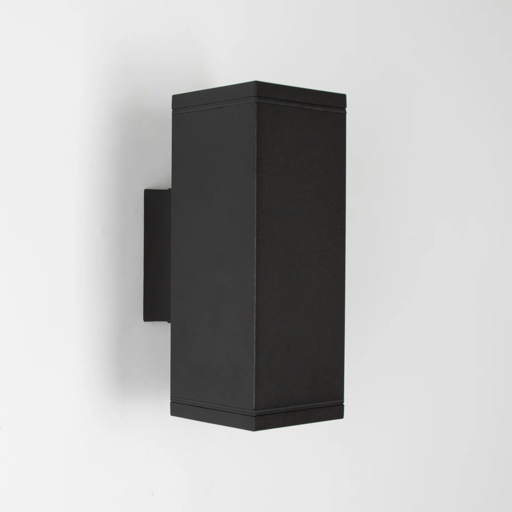 Solid XL Up en Down Muurlamp Zwart