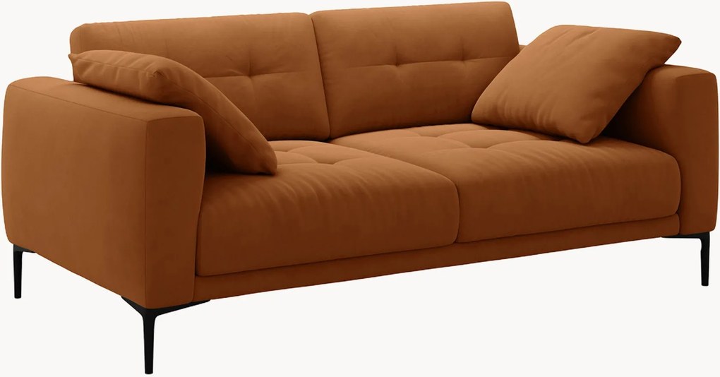 Fluwelen bank Lazio (2-zits), B 191 cm