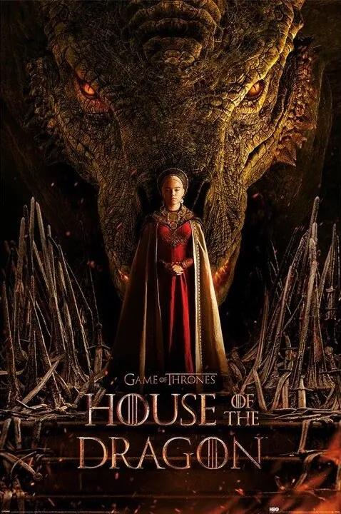 Poster House of the Dragon - Dragon Throne, (61 x 91.5 cm)