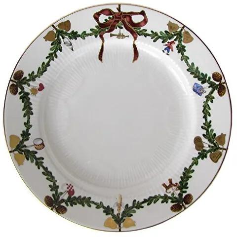 Star Fluted Christmas dinerbord 22 cm