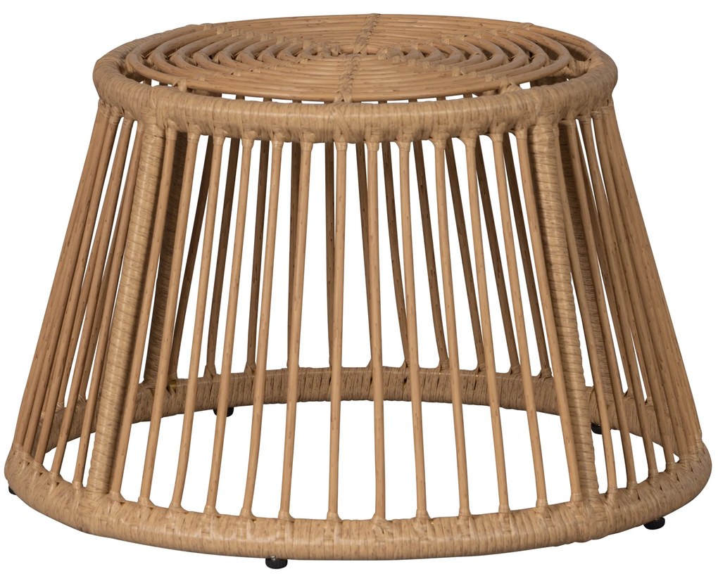 Exotan Voetenbank - Alatna - Wicker - Naturel - Exotan