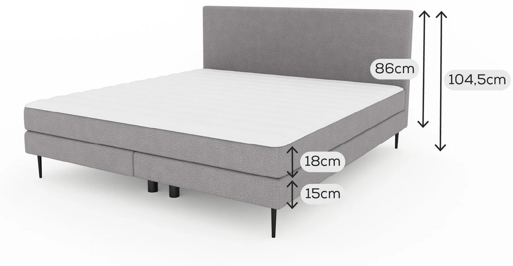 Boxspring Online-Only Vela – Bij Swiss Sense