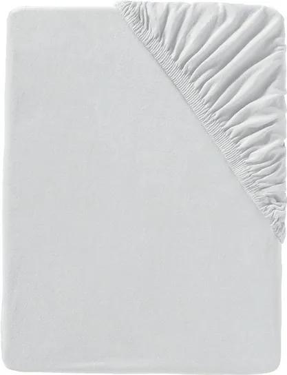 Jersey hoeslaken 140 - 160 x 200 cm Grijs