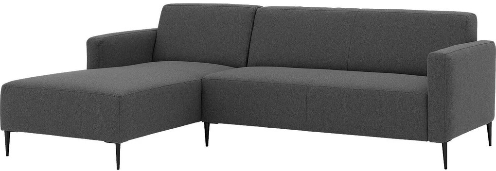 Goossens  Key West grijs, stof, 2,5-zits, modern design